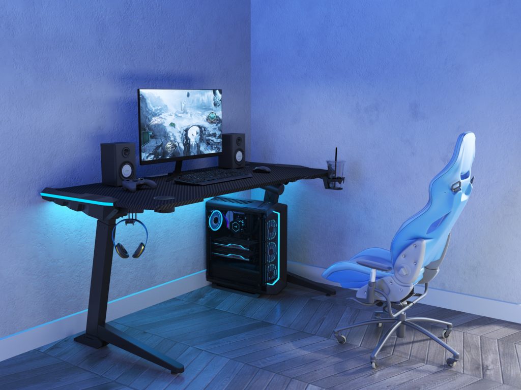 gamer herni stul 2 - Delso - dětský, kancelářský a bytový nábytek
