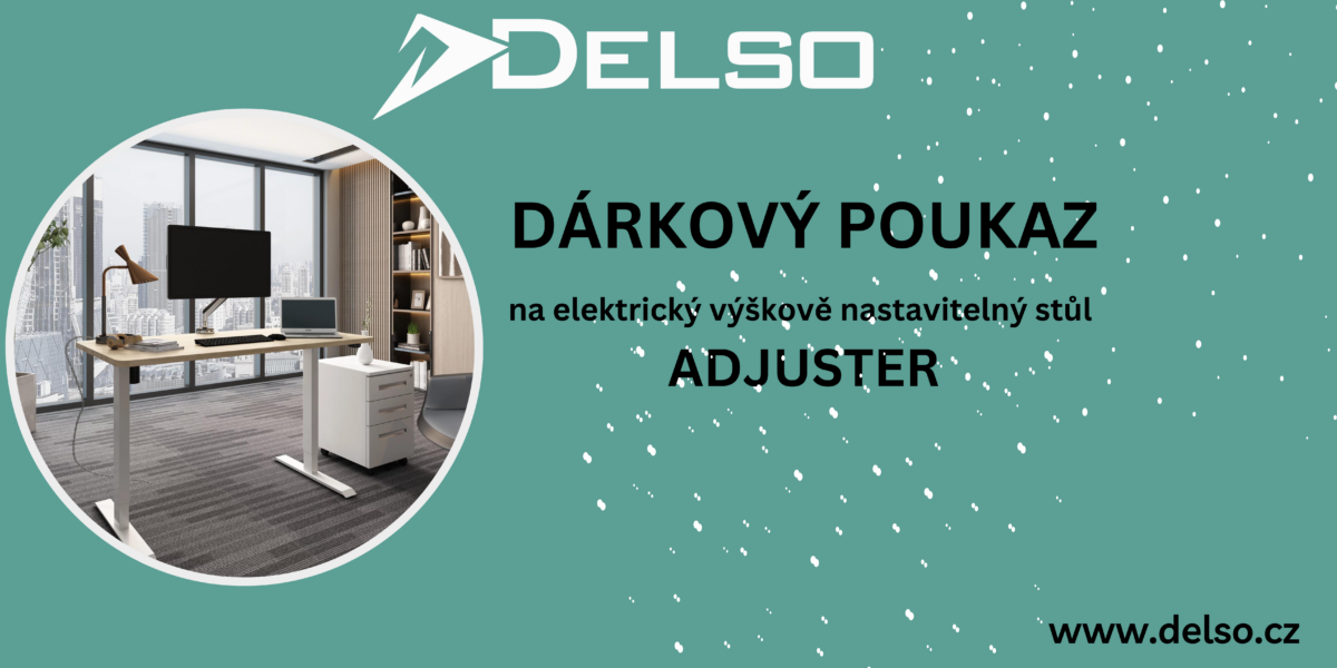 Darkovy poukaz adjuster new - Delso - dětský, kancelářský a bytový nábytek