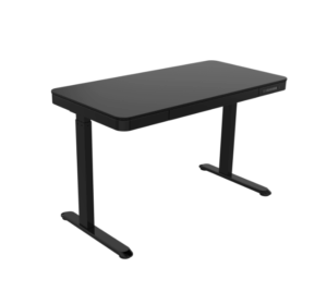 Elektrický výškově nastavitelný stůl WORKSTATION černý