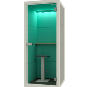 Akustická budka CUBE CALL s kovovým rámem