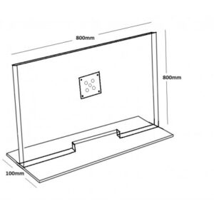 Provizorní distanční přepážka